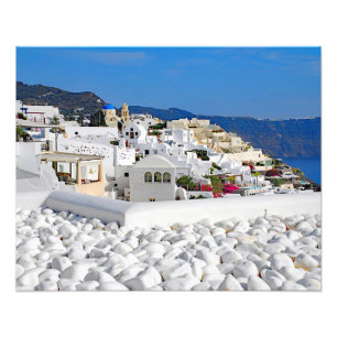 Foto vergroting Griekenland santorini Afdruk