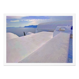 Foto vergroting Griekenland santorini  Afdruk