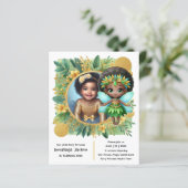 Foto Verjaardag Kleine Zwarte Fee Afrikaans Tropis (Staand voorkant)