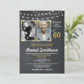 Foto Verjaardagsfeest Mannen Afbeelding Kaart (Staand voorkant)