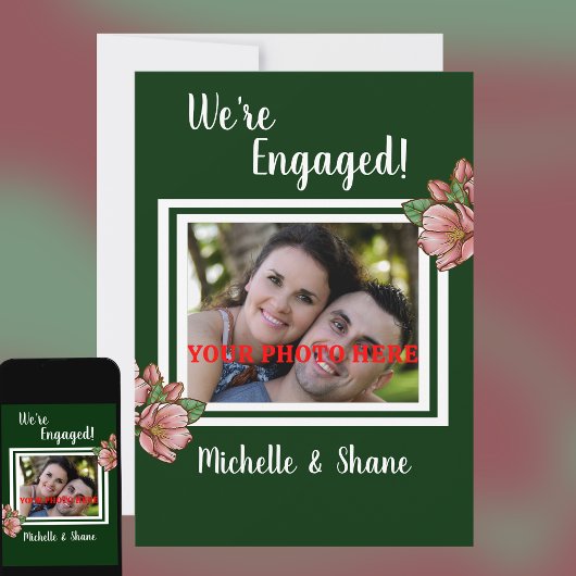 Foto Verloving Aankondiging