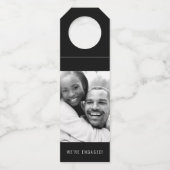 Foto | VERLOVING | Bottle Hanger Label | Wit (Voorkant)