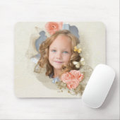 Foto Victoriaans Floral Muismat (Met muis)