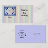 Foto-visitekaartje Visitekaartje (Voorkant / Achterkant)