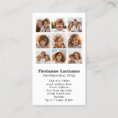 foto-visitekaartje visitekaartje (Achterkant)