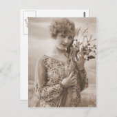 Foto vlakke laag (150) briefkaart (Voorkant / Achterkant)