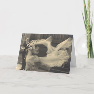 foto vloeiende jurk en sluier bruiloft Kaart