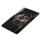 Foto voor altijd bedankt bruiloft magneet (Linkerzijde)