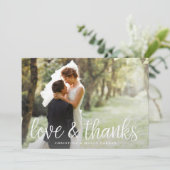 Foto voor grafisch script - Hartelijk dank - Kaart (Staand voorkant)