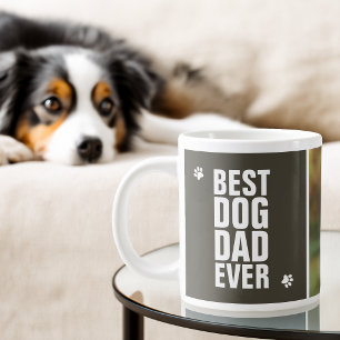 Foto voor Vaderdag - Beste Hond Papa ooit Extra Grote Beker
