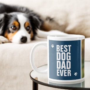 Foto voor Vaderdag: Beste Hond Papa Ooit Extra Grote Beker