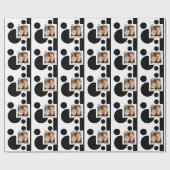 Foto vrienden stellen PERSONALIZE samen Cadeaupapier (Vlak)