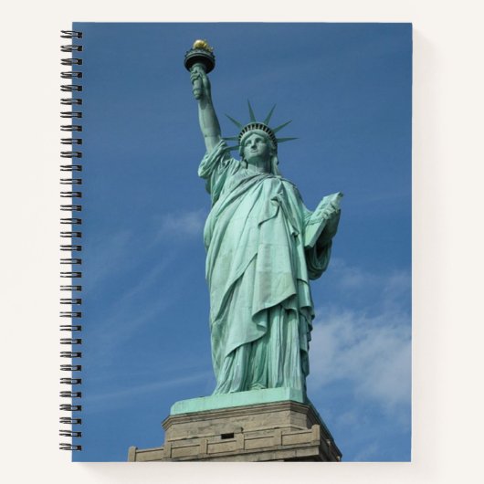 Foto vrijheidsbeeld notitieboek (Voorkant)