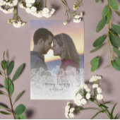 Foto Wedding  Heirloom Damask-uitnodigingen Kaart