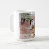 Foto Wedding Save the Date Coffee Mok (Voorkant links)