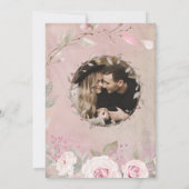 Foto Wedding Save the Date Invitation (Achterkant)