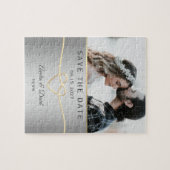 Foto Wedding Save the Date Legpuzzel (Horizontaal)