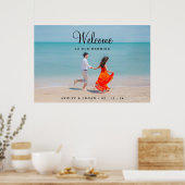 Foto Wedding Welcome Sign, Wedding Photo Poster (Keuken)