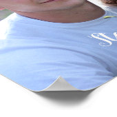 Foto Welkom bij Ons Douche Bord Poster (Hoek)