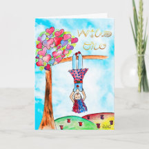 Foto Whimsical Art Verjaardagsmeisje Boho Gold Paa
