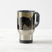 Foto Wild Mustang Horses Reisbeker (Voorkant rechts)