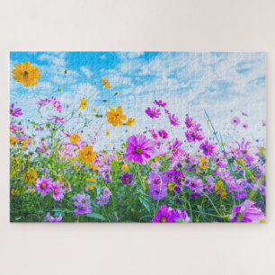 Foto Wildbloemen Legpuzzel