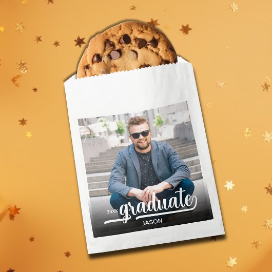 Foto Wit Afstuderen Script Bedankzakje