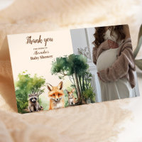 Foto Woodland Animals Baby shower