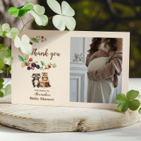 Foto Woodland Forest Dieren Baby shower