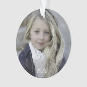 Foto: Woodland Waterverf  Ornament (voorkant)