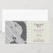 Foto Zilveren Baby Geboorteaankondiging Fotokaarte Aankondiging (Voorkant / Achterkant)