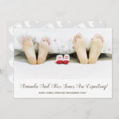 Foto Zwangerschap Aankondiging (Voorkant / Achterkant)