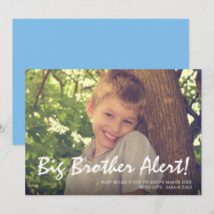 Foto Zwangerschap Big Brother Blue Announcement Ca Aankondiging