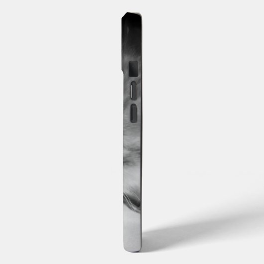 Foto zwart-wit Kitten Case-Mate iPhone Case (Achterkant / Links)