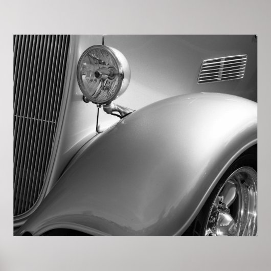 Foto zwart-wit poster (Voorkant)