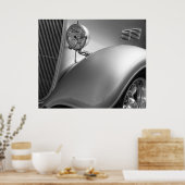 Foto zwart-wit poster (Keuken)