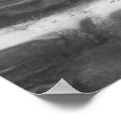 Foto zwart-wit Stone Poster (Hoek)