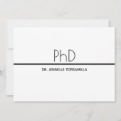 Fotoaankondiging Kraft paper PhD Aankondiging (Achterkant)