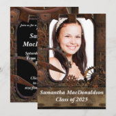 Fotoafstuderen voor mechanische machines kaart (Voorkant / Achterkant)