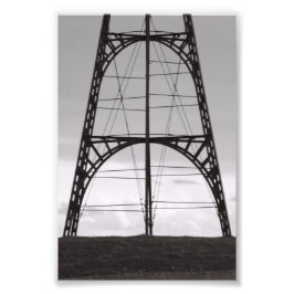 Fotoalfabet Letter A3 4x6 Black en White Foto Afdruk