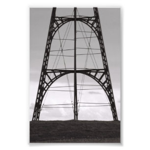 Fotoalfabet Letter A3 4x6 Black en White Foto Afdruk