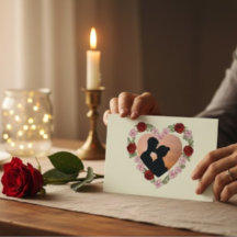 Fotoansichtkaart Gepersonaliseerd – Hart