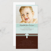 FOTOBAPTISCHE INVITATIES : zuiver 3 (Voorkant / Achterkant)