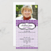 FOTOBEDANKKAARTEN VERJAARDAG :: heerlijk 4 (Voorkant / Achterkant)