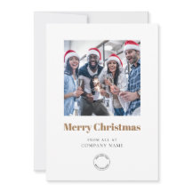 Fotobedrijf Logo QR-code Gold kerst