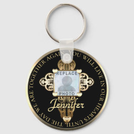 Fotobericht Cross Hearts Memorial toevoegen Sleutelhanger