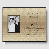 Fotobezoekersboek van 50e Jubileum Gastenboek (Voorkant)