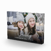 Fotoblok familienaam familienaam (Rechts)