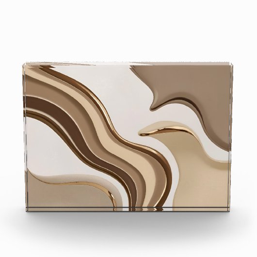 Fotoblok in stijlvolle abstracte afbeelding (Voorkant)