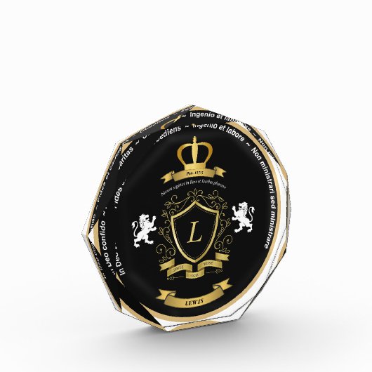 Fotoblok met Lewis Crest (Links)